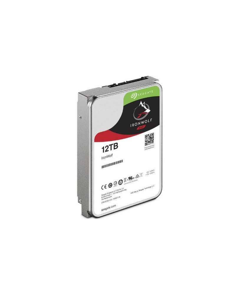 Seagate IronWolf 12TB 7200 RPM SATA III 3.5" Internal NAS HDD ST12000VN0008