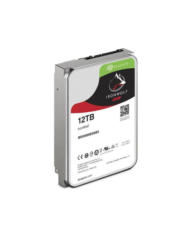 Seagate IronWolf 12TB 7200 RPM SATA III 3.5" Internal NAS HDD ST12000VN0008