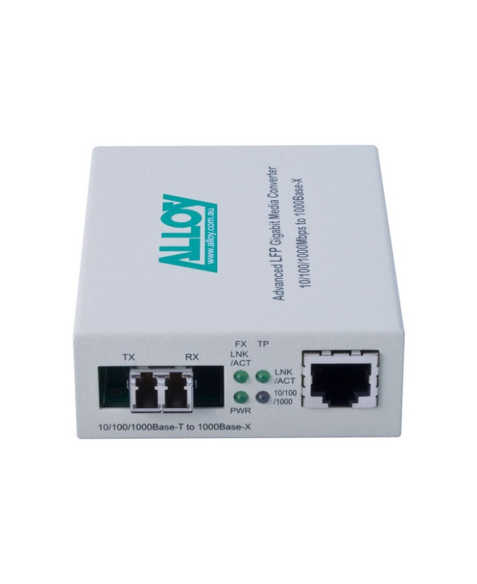 Buy Alloy 50Km 10/100/1000Base-T to Single Mode 1310nm Gigabit Fibre LC Converter GCR2000LC.50