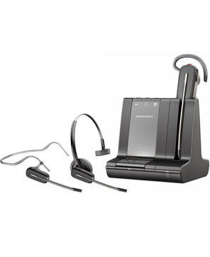 HP Poly/Plantronics Savi S8240 Office Convertible Wireless DECT Headset 210979-04 / 8D3H4AA