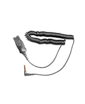 Buy HP Poly/Plantronics MO300 10Ft 3.5mm to QD Coiled Cable 38541-04 / 920Q1AA for iPhone