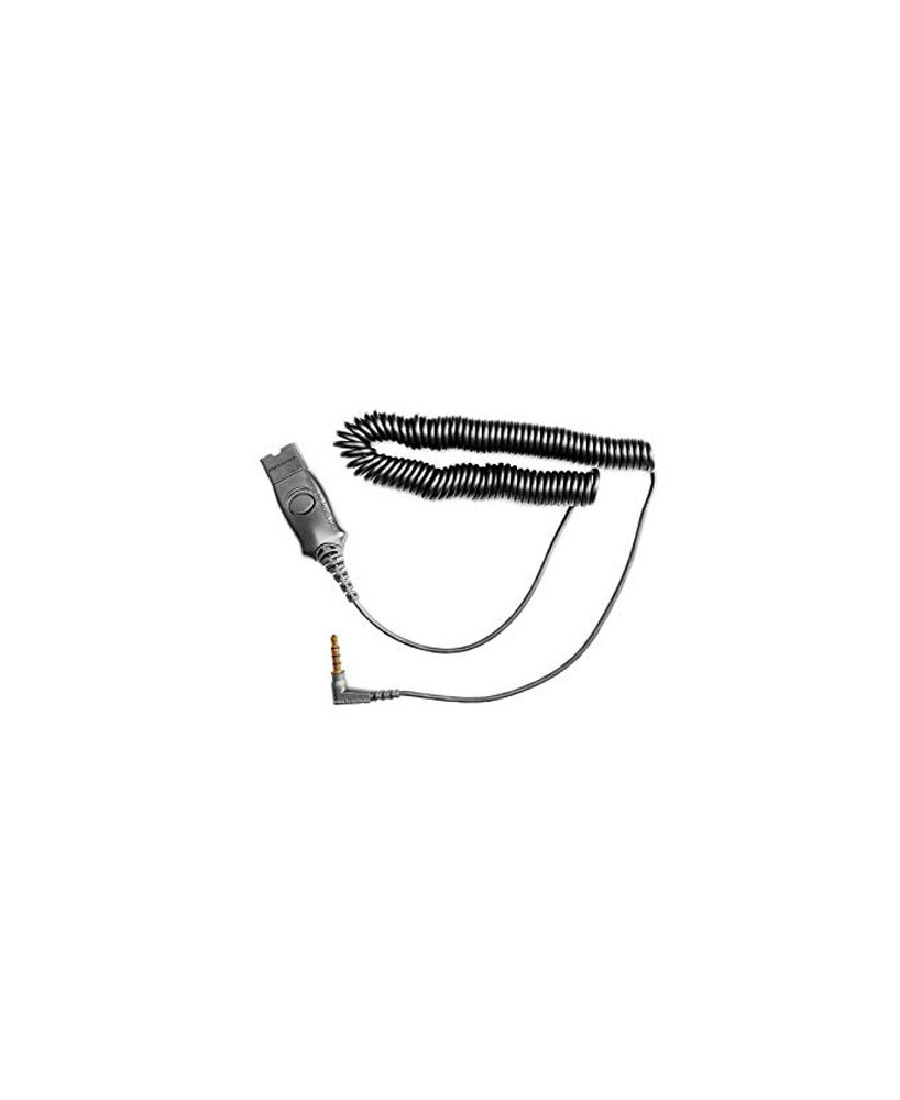 Buy HP Poly/Plantronics MO300 10Ft 3.5mm to QD Coiled Cable 38541-04 / 920Q1AA for iPhone