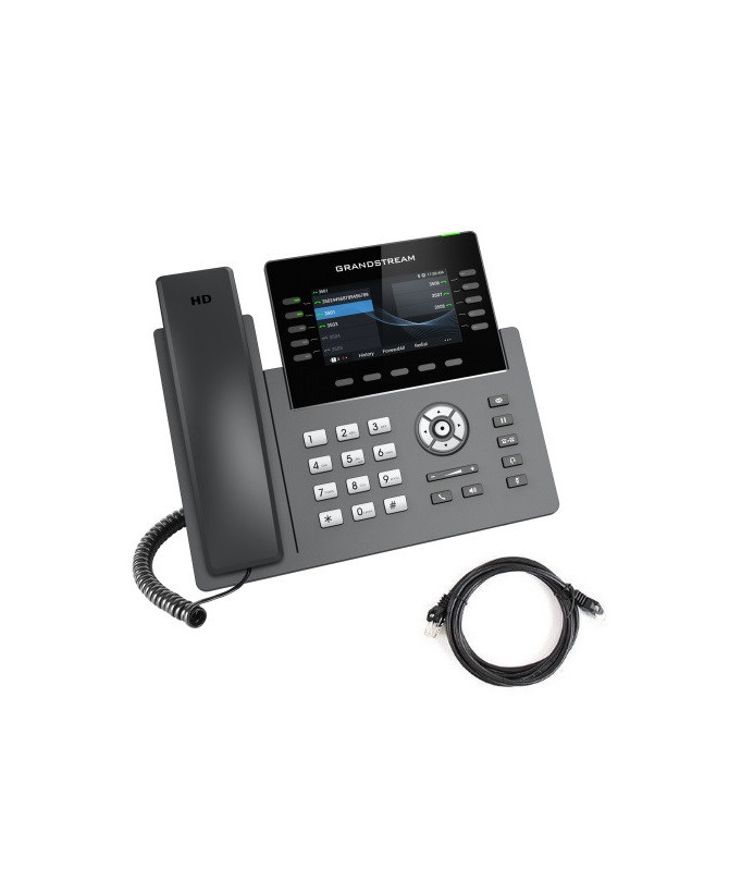 Grandstream 10-Line IP Phone GRP2615 with Dual-Band WiFi and Bluetooth Support