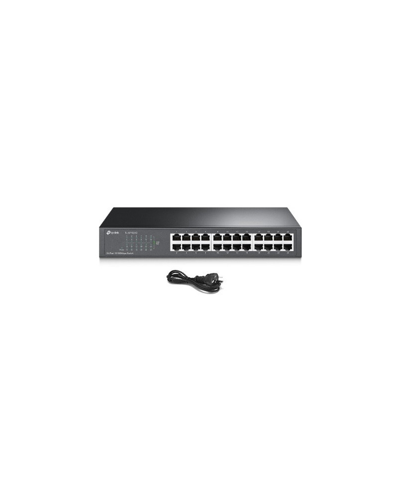 TP-Link TL-SF1024D 24-Port Unmanaged Desktop/Rackmount Switch