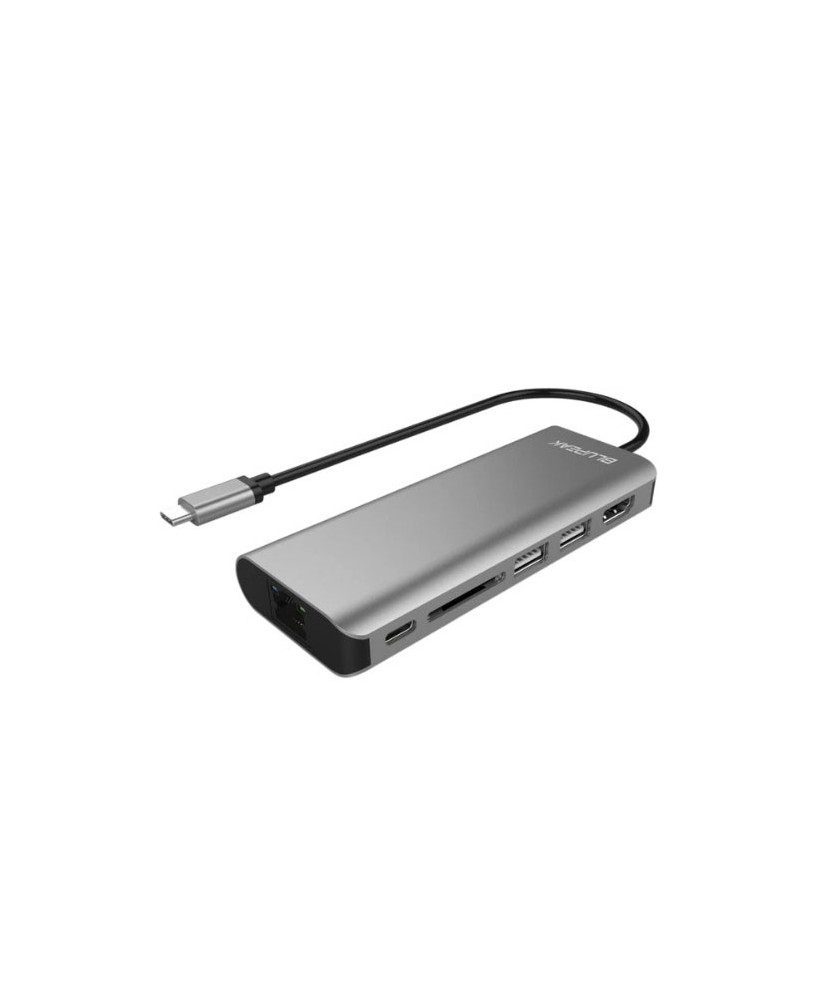 Blupeak USB-C Multi-Port Adapter UCMP01 for Macs, Windows, Chromebook and Android Devices