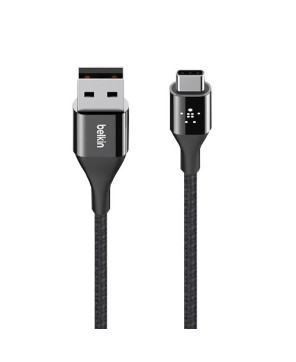 Belkin 15cm USB-A to USB-C Cable Braided Boost Charge in Black CAB002BT0MBK