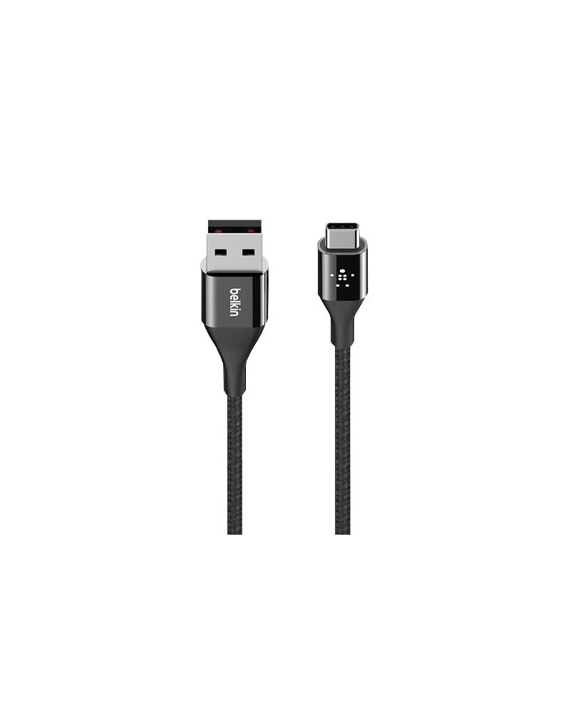 Belkin 15cm USB-A to USB-C Cable Braided Boost Charge in Black CAB002BT0MBK