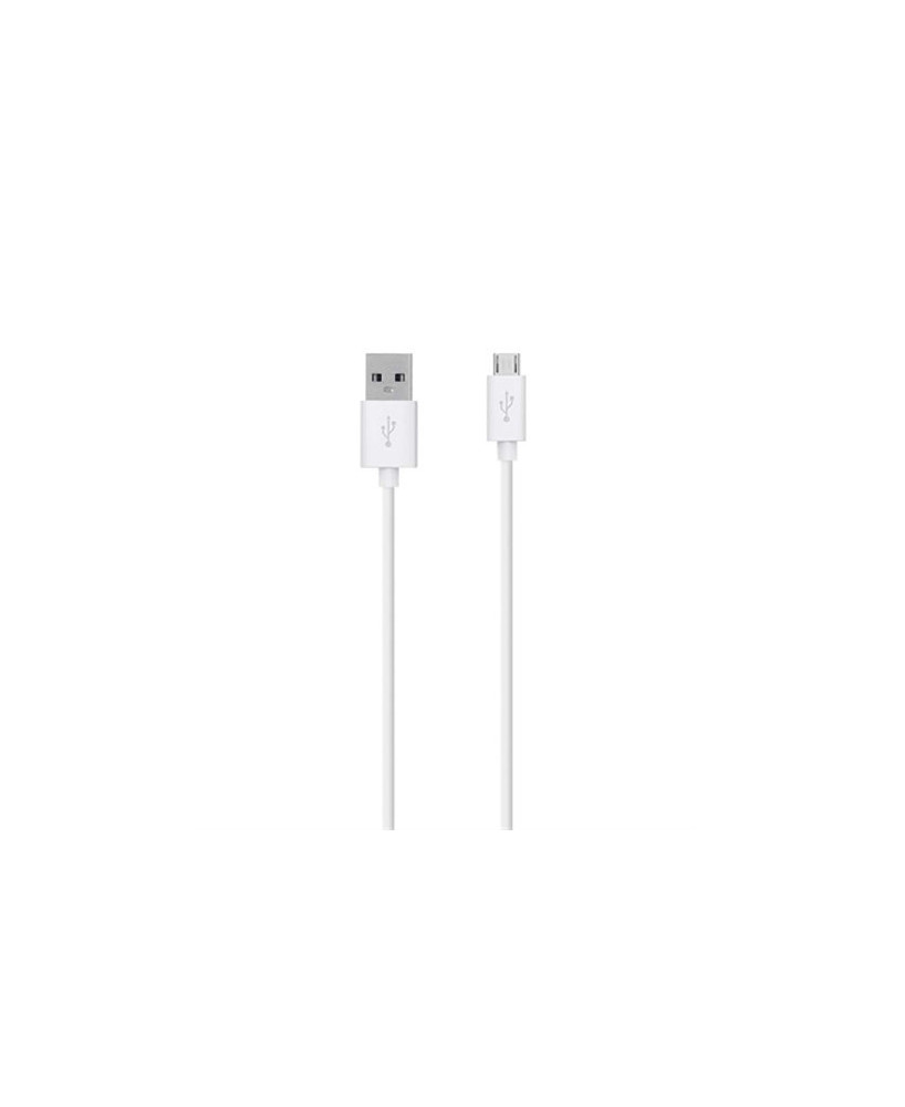 Buy Belkin 1M Micro-USB to USB-A Sync Cable in White CAB005BT1MWH for Smart Devices