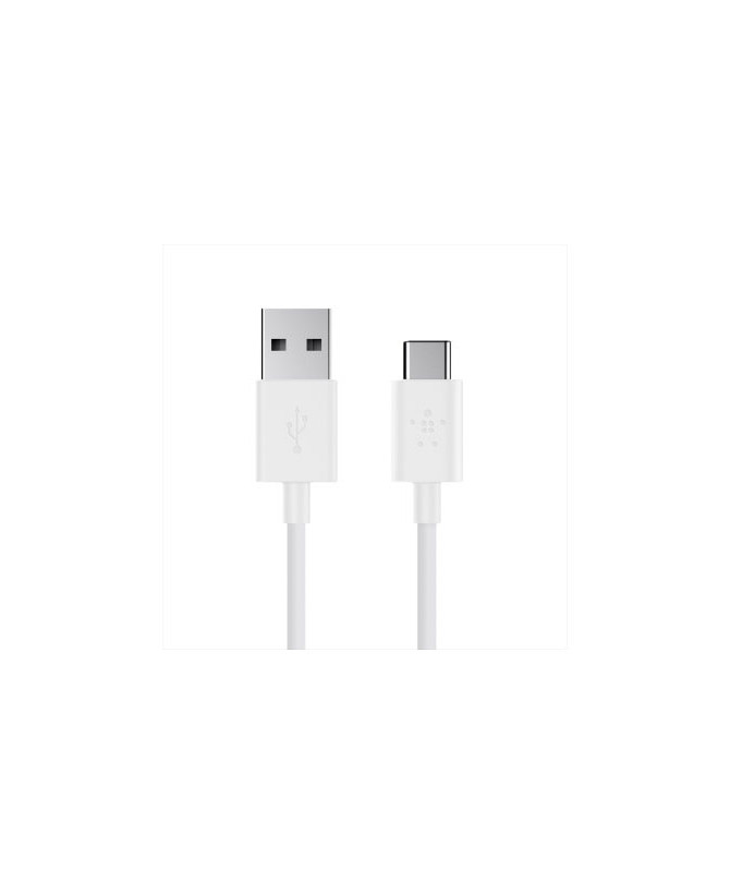 Belkin 2M USB-A to USB-C Charge/Sync Cable Boost Charge in White CAB001BT2MWH