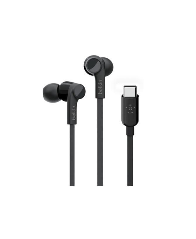 Buy Belkin ROCKSTAR Headphones G3H0002BTBLK with USB-C Connector