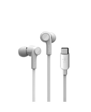 Buy Belkin Rockstar Headphones with USB-C Connector in White G3H0002BTWHT