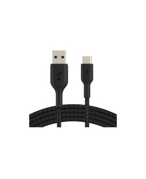 Buy Belkin 1M USB-A to USB-C Charge/Sync Braided Cable in Black CAB002BT1MBK for Smartphones