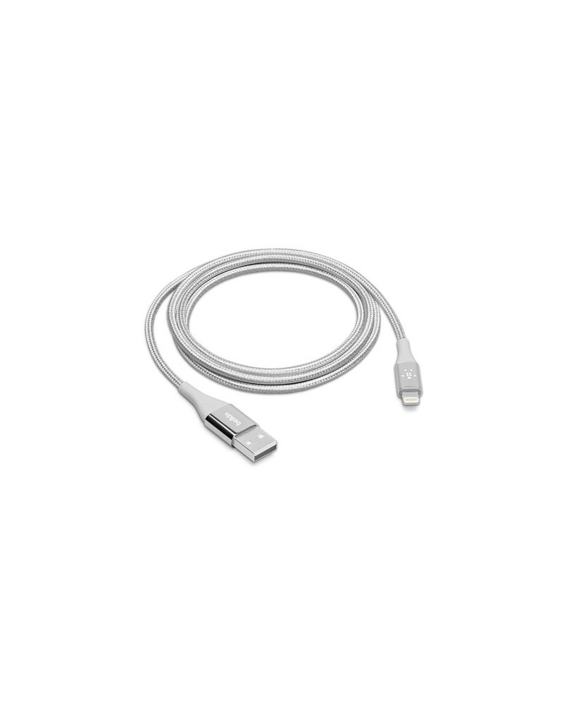 Buy Belkin 1M USB-A to Lightning Braided Sync Cable in White CAA002BT1MWH for Apple Devices