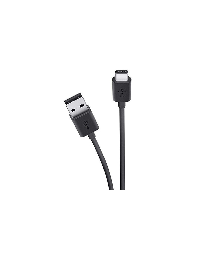 Buy Belkin 2M USB-A to USB-C Charge/Sync in Black CAB001BT2MBK