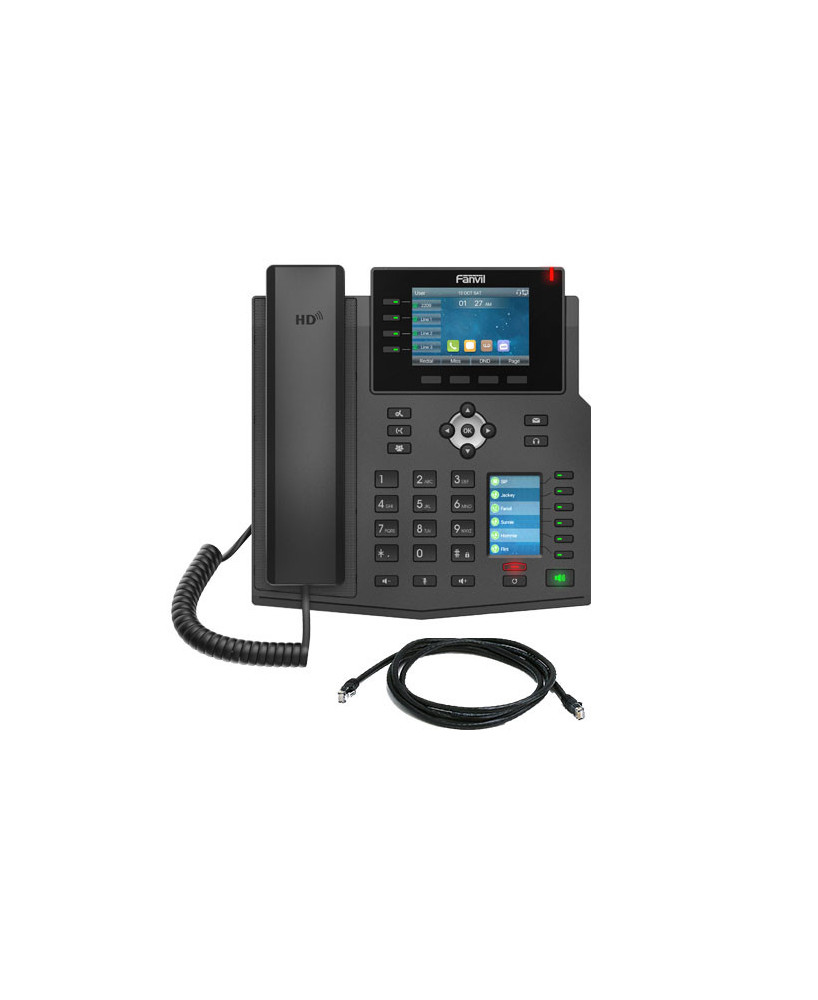 Fanvil X5U Enterprise IP Phone in Black