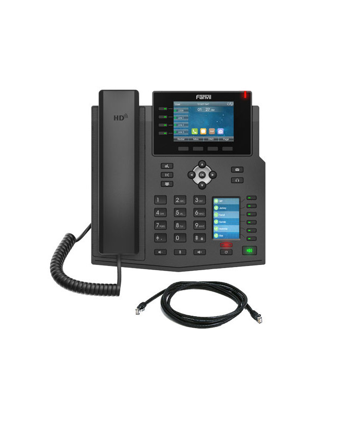 Fanvil X5U Enterprise IP Phone in Black