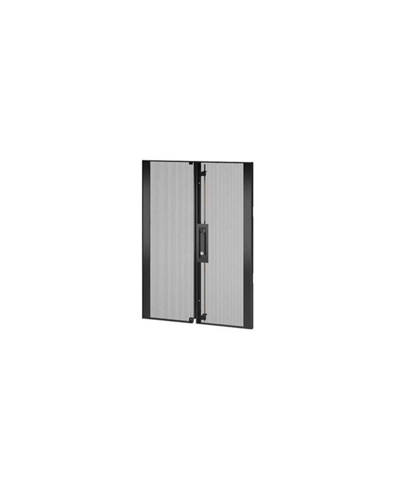 APC Netshelter SX 18U 600mm Wide Perforated Split Doors in Black AR7161 for Rack System