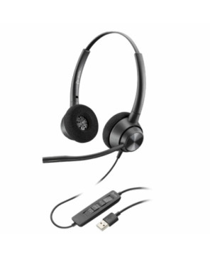 HP Poly/Plantronics EncorePro EP320 Stereo USB-A Corded Headset with Inline Control 214570-01 / 767G0AA