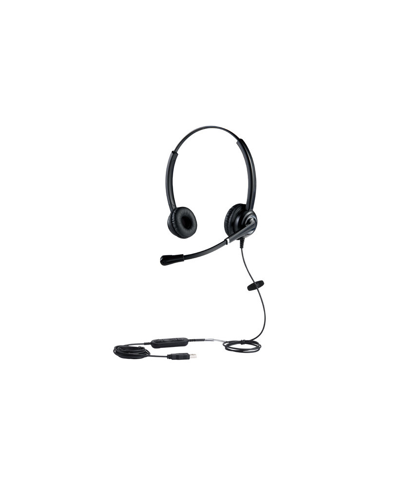 TTS 612DUC Stereo Noise-Cancelling USB Headset TTS-612DUC