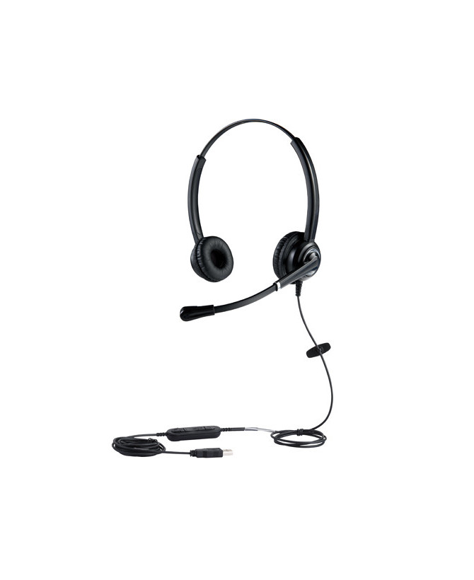 TTS 612DUC Stereo Noise-Cancelling USB Headset TTS-612DUC