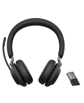 Buy the Jabra Evolve2 65 MS Stereo Bluetooth Headset certified for use with Microsoft Teams.