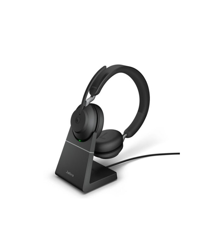 Buy Jabra Evolve2 65 MS Stereo Bluetooth Headset USB-A with Charging Stand 26599-999-989