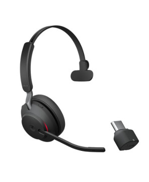 Buy the Jabra Evolve2 65 MS Mono Bluetooth Headset USB-C 26599-899-899