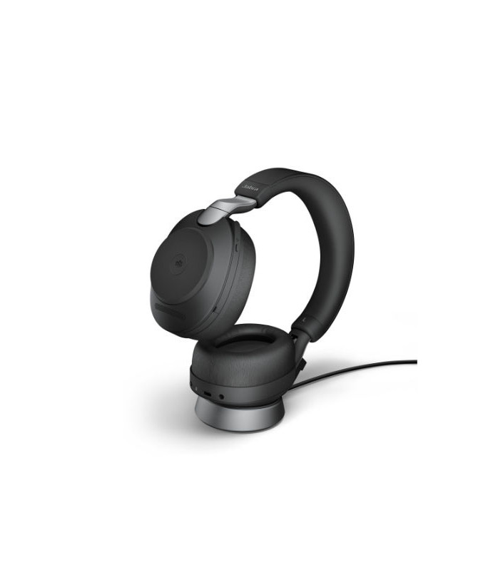 Buy Jabra Evolve2 85 MS Binaural Bluetooth Headset USB-C with Charging Stand 28599-999-889