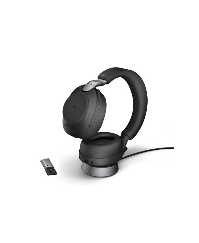 Buy Jabra Evolve2 85 UC Binaural Bluetooth Headset USB-A with Charging Stand 28599-989-989