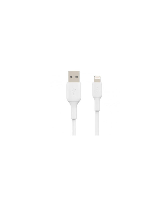 Buy Belkin 2M USB-A to Lightning Charge/Sync Cable in White CAA001BT2MWH for Apple Devices