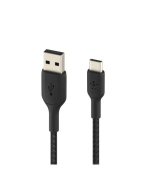 Buy Belkin 2M USB-C to USB-A Braided Charge/Sync Cable in Black CAB002BT2MBK