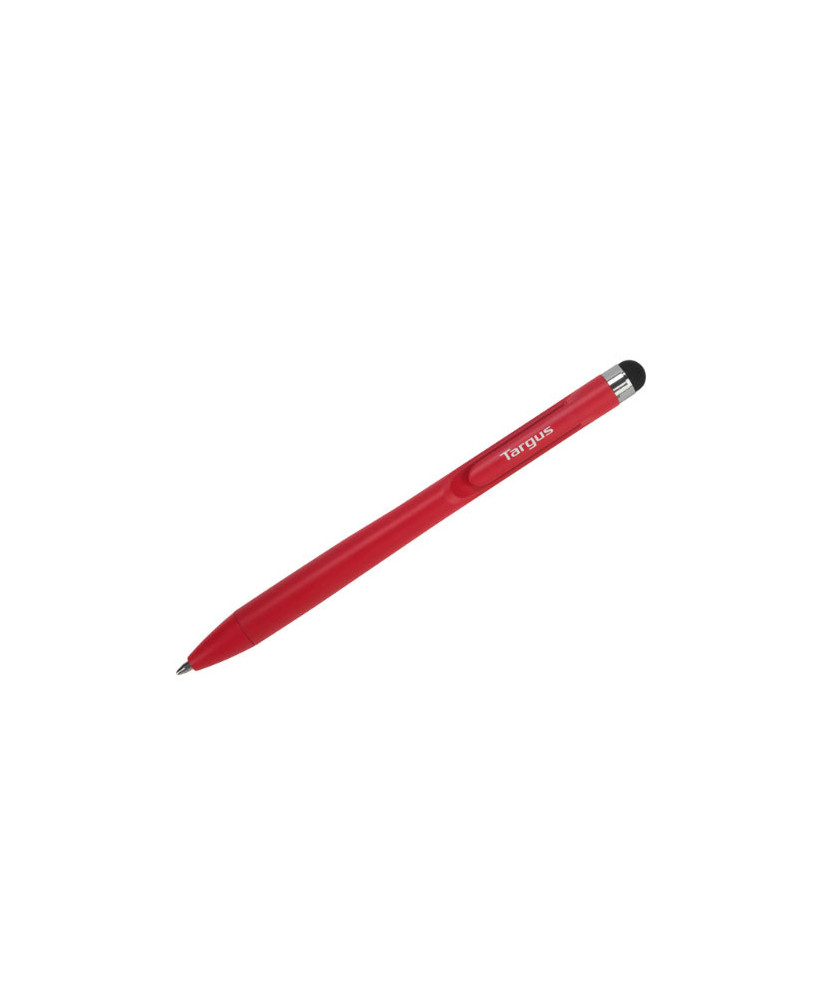 Buy Targus Stylus and Pen with Embedded Clip in Red AMM16301US for Tablet & Smartphone