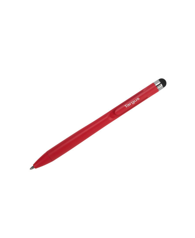 Buy Targus Stylus and Pen with Embedded Clip in Red AMM16301US for Tablet & Smartphone