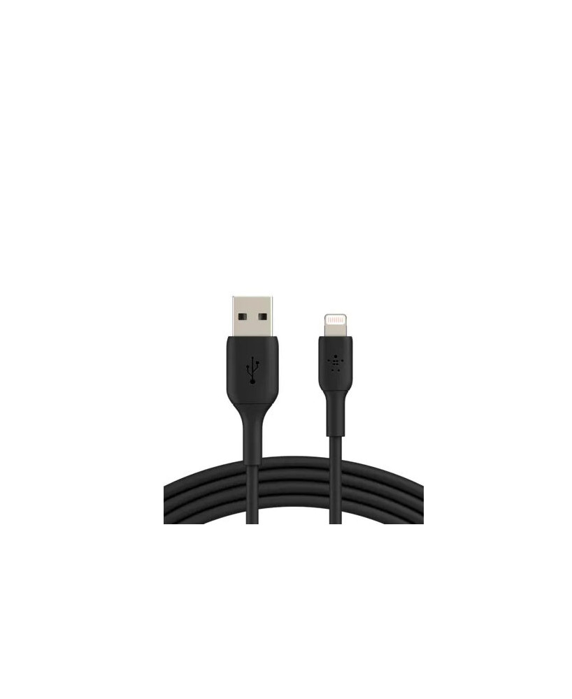 Buy Belkin 2M USB-A to Lightning Charge/Sync Cable CAA001BT2MBK for Apple Devices