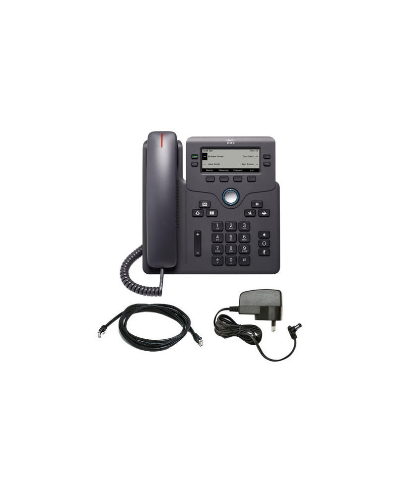 Buy Cisco 6851 IP Phone with Multiplatform Firmware CP-6851-3PW-AU-K9=