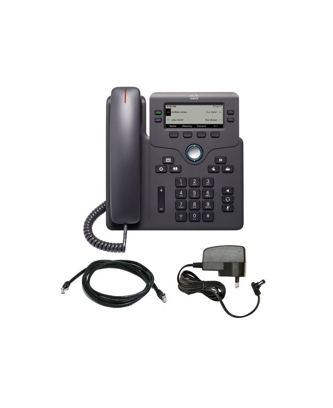 Buy Cisco 6851 IP Phone with Multiplatform Firmware CP-6851-3PW-AU-K9=