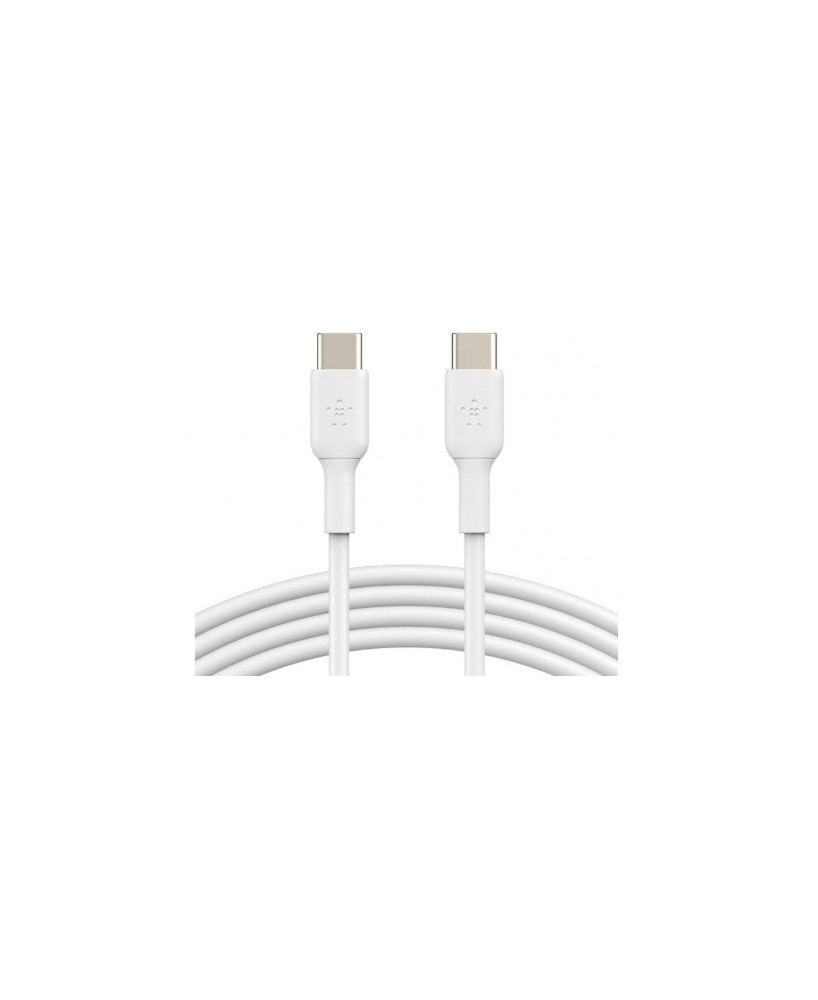 Buy Belkin 2M USB-C to USB-C Charge/Sync Cable in White CAB003BT2MWH for Smart Devices