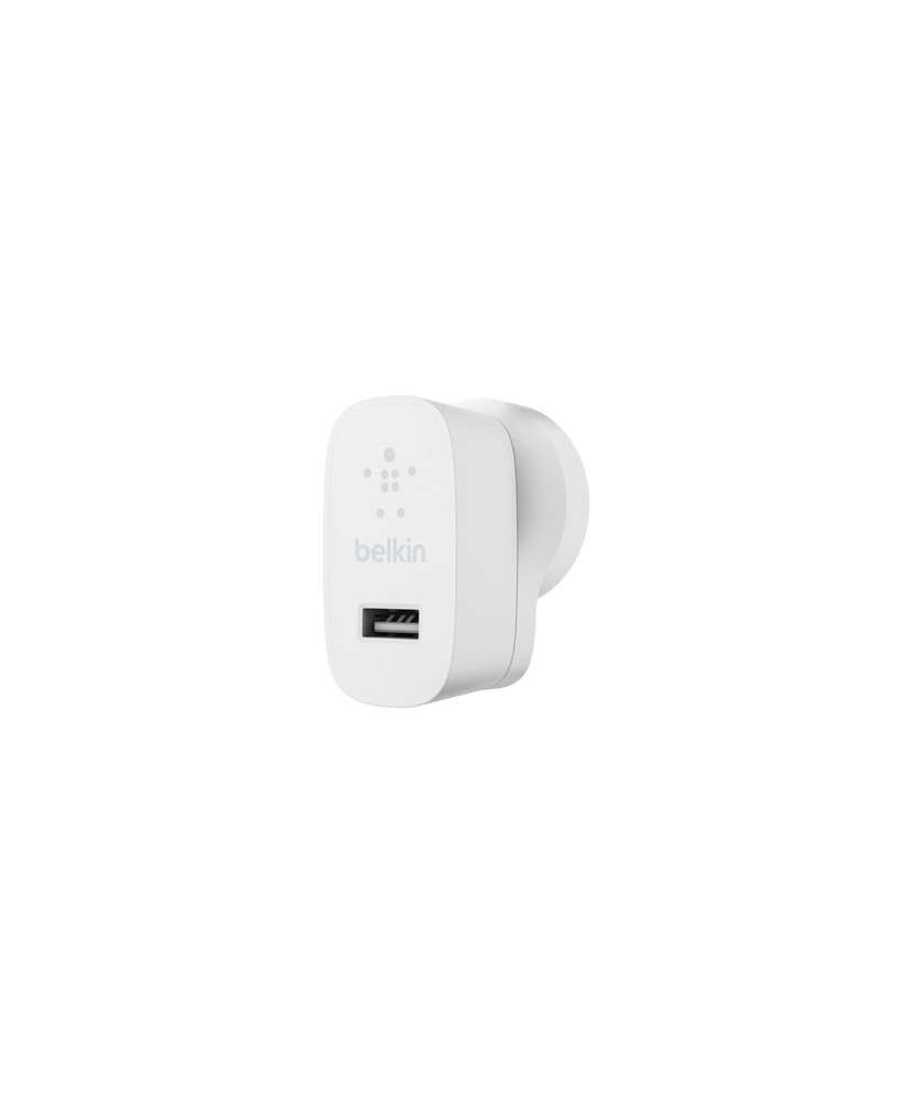 Buy Belkin Boost Charge 1-Port 12W USB-A Wall Charger Cable in White WCA002AUWH for Smartphone and Tablet