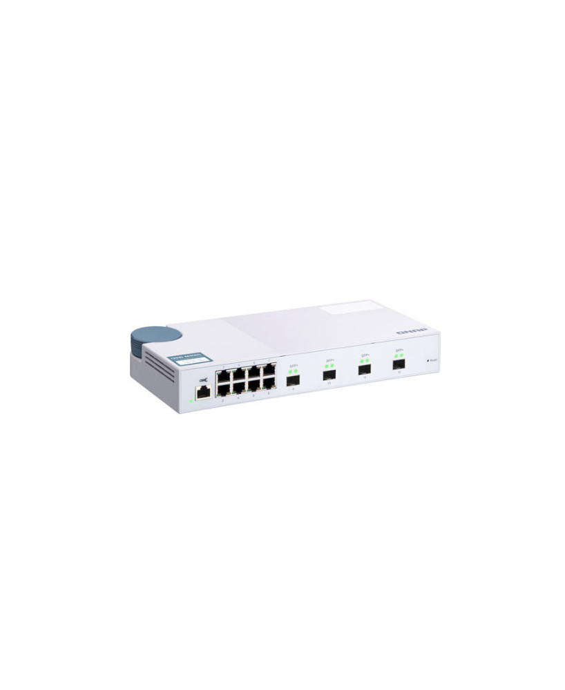 Buy QNAP 12 Port Web Managed Switch QSW-M408S for SMB Network Deployment