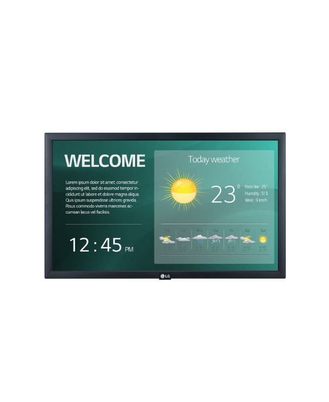 Buy LG 22SM3G-B Digital Signage 22-inch Full HD IPS Smart Display with WEB O/S