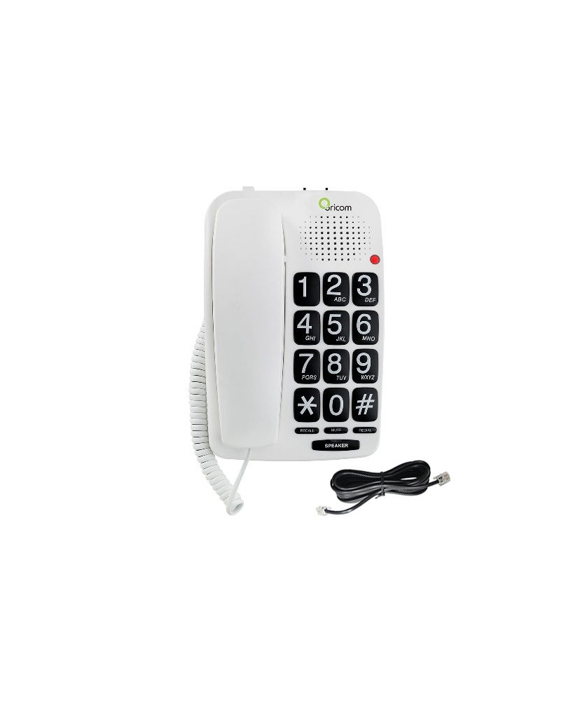 Buy Oricom TP58 Big Button Speakerphone in White TP58WH