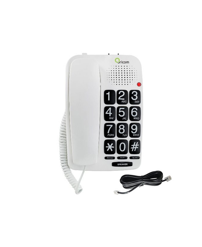 Buy Oricom TP58 Big Button Speakerphone in White TP58WH