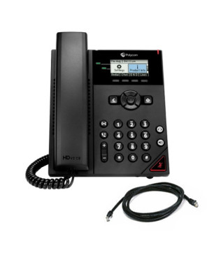 HP Poly/Polycom VVX 150 OBi Edition 2-Line Desktop Business IP Phone 2200-48812-025 / 911N3AA