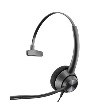 HP Poly/Plantronics EncorePro EP310 Mono Quick Disconnect Corded Headset 214572-01 / 77T43AA