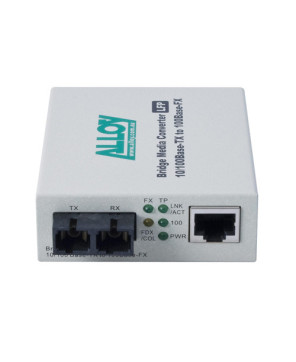 Alloy 10/100Base-TX to 100Base-FX Multimode Fibre ST Converter with LFP FCR200ST