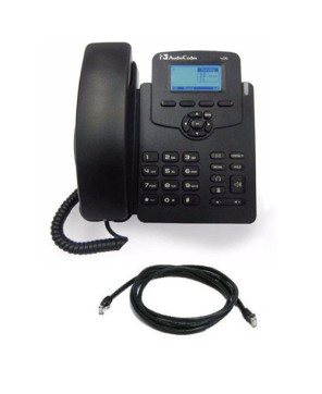 Buy Audiocodes 405HD 10/100 PoE 2-Line VoIP Phone in Black IP405E