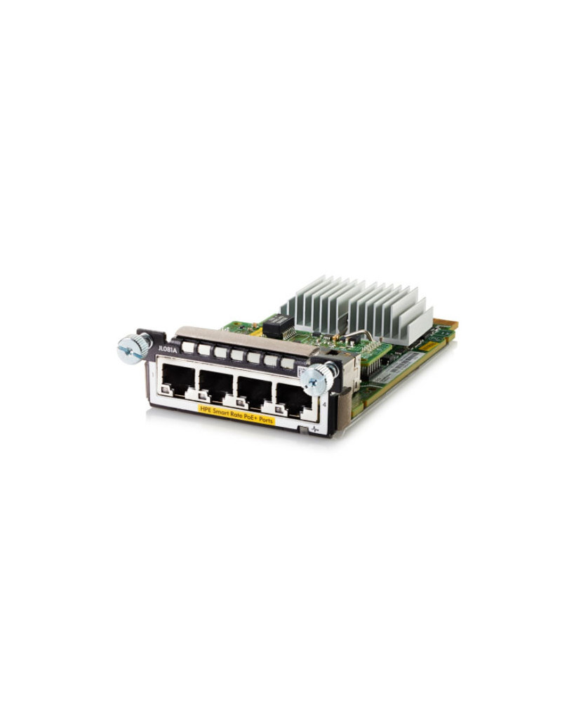 Buy HPE Aruba 4-port Smart Rate PoE+ Module JL081A for 2930M & 3810M