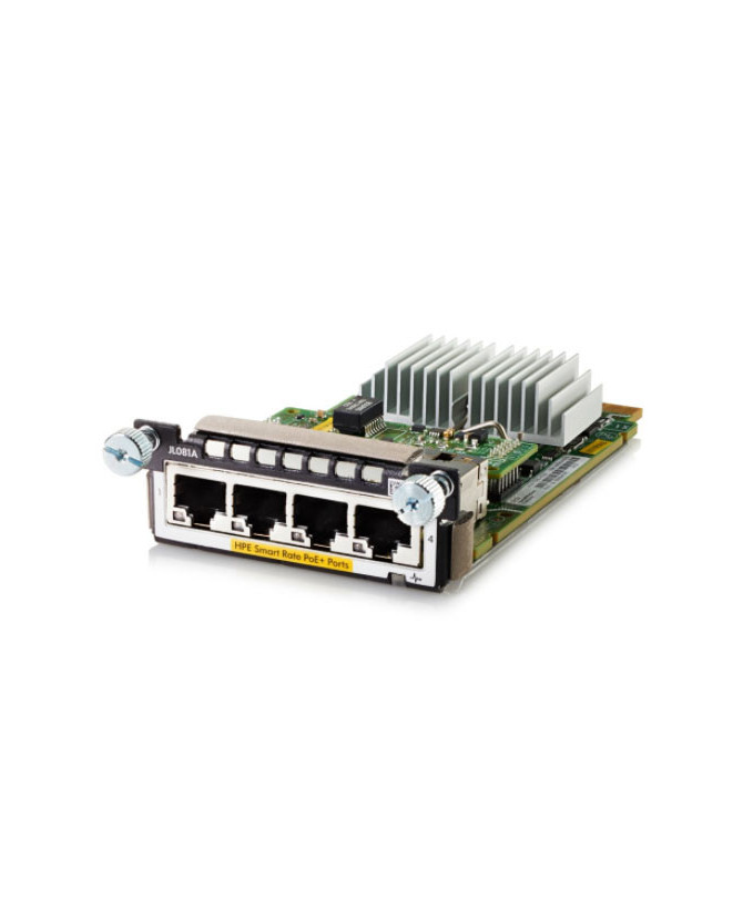 Buy HPE Aruba 4-port Smart Rate PoE+ Module JL081A for 2930M & 3810M