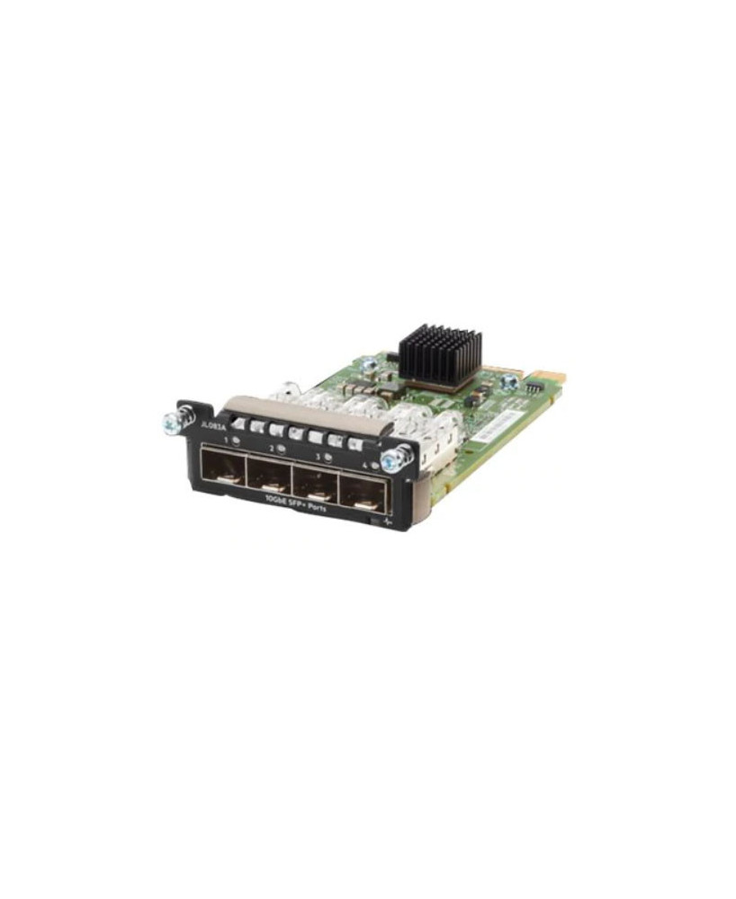 Buy HPE Aruba 4SFP+ ports Expansion Module JL083A for HPE Aruba 2930M and 3810M