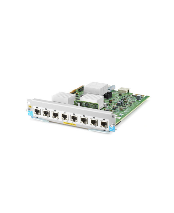 Buy HPE Aruba 8 Port 1/2.5/5/10GBASE-T POE+ V3 ZL2 Expansion Module J9995A